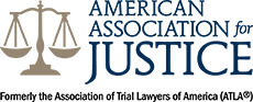 American Association for Justice logo